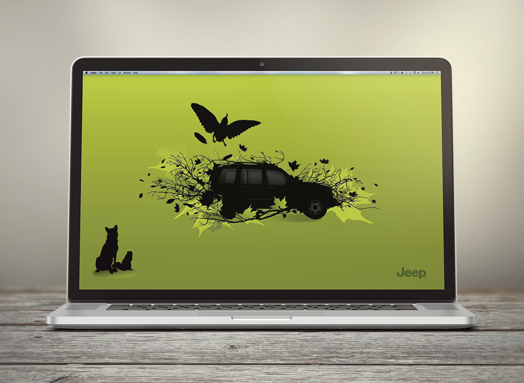exist, exist design studio, michael glowacki, jeep, jeep liberty, web design, web content