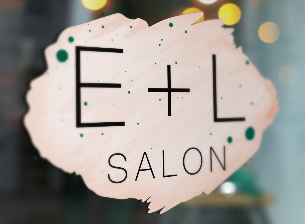 exist, exist design studio, michael glowacki, e+l salon, eandlsalon, logo, identity, branding
