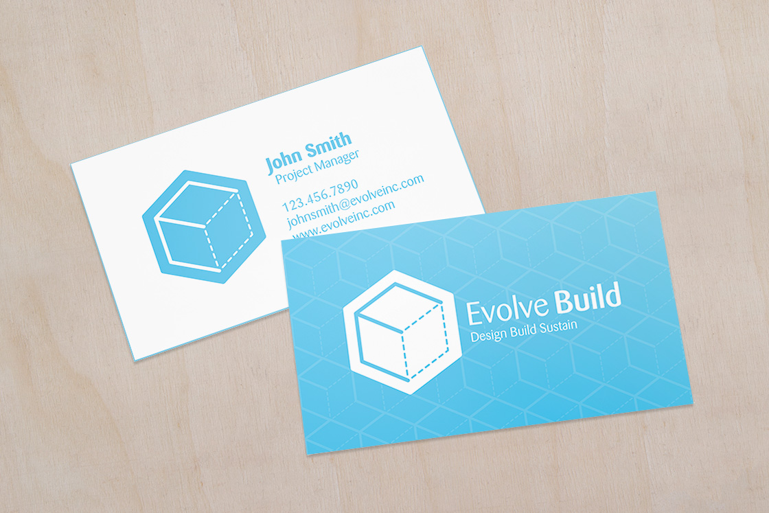exist, exist design studio, michael glowacki, evolve, evolve build, logo, identity, branding