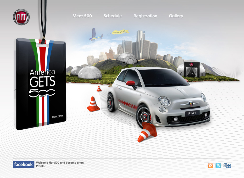 exist, exist design studio, michael glowacki, evolve, fiat, web design, web content