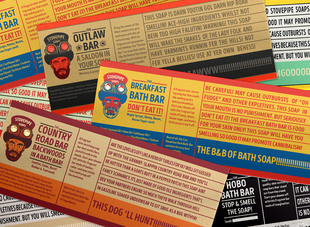 exist, exist design studio, michael glowacki, stovepipe soaps, packaging design, branding, identity, logo